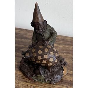 Vtg Tom Clark & Tim Wolfe 1998 Signing Event Sculpture GNOME PIG 1985